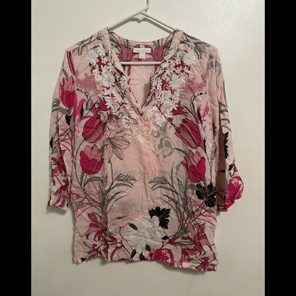 Charter Club Floral top